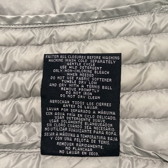 32 Degrees Weatherproof Down Gray Vest size Small - Picture 7 of 9